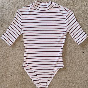 Forever 21 Stripped bodysuit